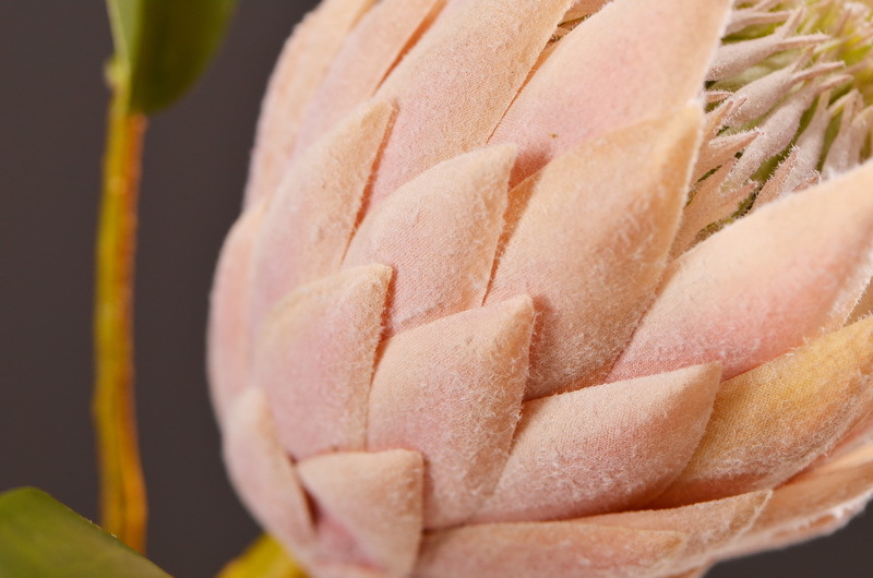 Wholesale of high-end artificial flowers such as faux emperor flower, South African princess flower, flocked faux flowers, hotel banquet table flowers, and homestay decoration pic 8