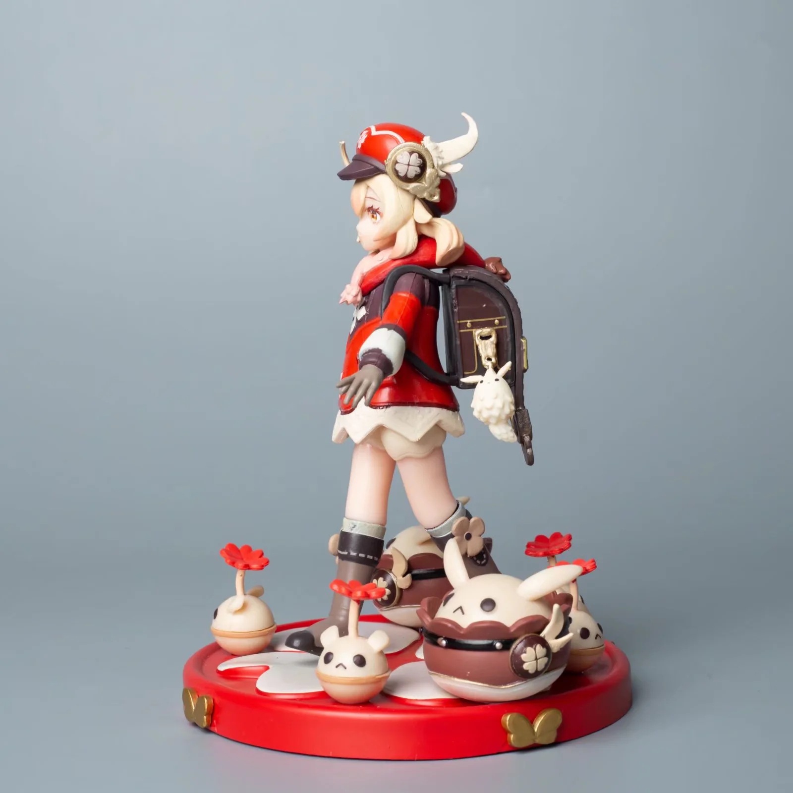 美少女系列原神 可莉 甘雨2代胡桃战斗小派蒙刻晴安柏 手办摆件详情14