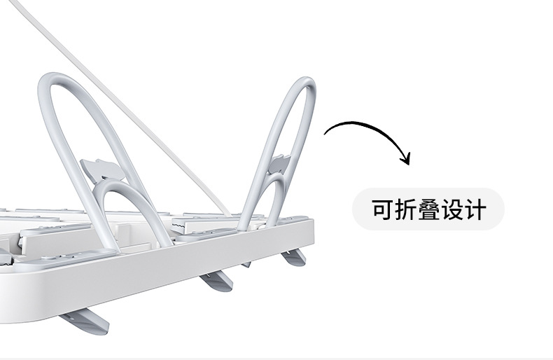G76多夹子晾衣架家用晒袜子神器多功能阳台凉内衣内裤专用晾晒夹架子详情6