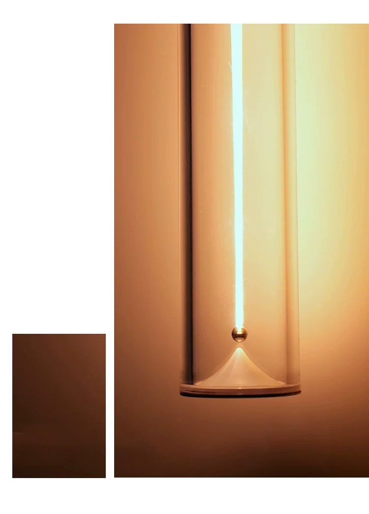 Augelight wireless sensor light, night light, bedroom sleep wake-up light, camping light, gift for boys, rechargeable clip table lamp pic 15