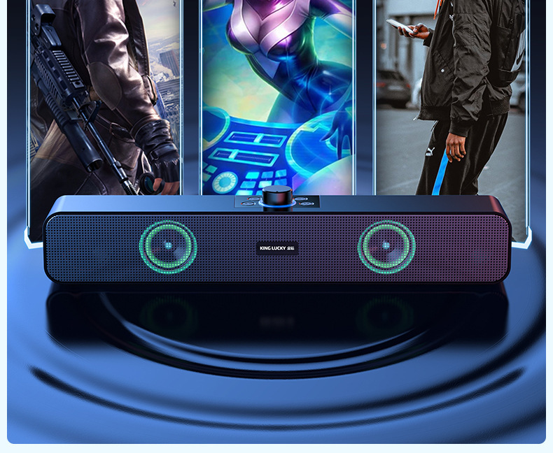 Jinyun s6 Bluetooth Speaker, desktop for home use, active small speaker, wired usb, wireless subwoofer, Bluetooth speaker pic 7