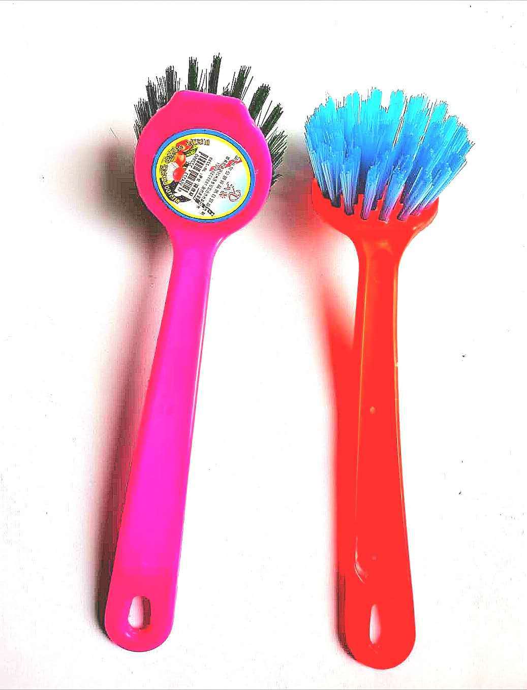 Pot washing brush, long-handled brush, cleaning brush, small pot washing brush, sink and stove cleaning brush, two-yuan store, street stall, night market pic 1