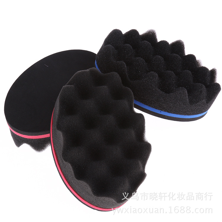 2015 New style curling cotton figure-eight multi-layer composite hair curling sponge Sweeping cotton pic 2
