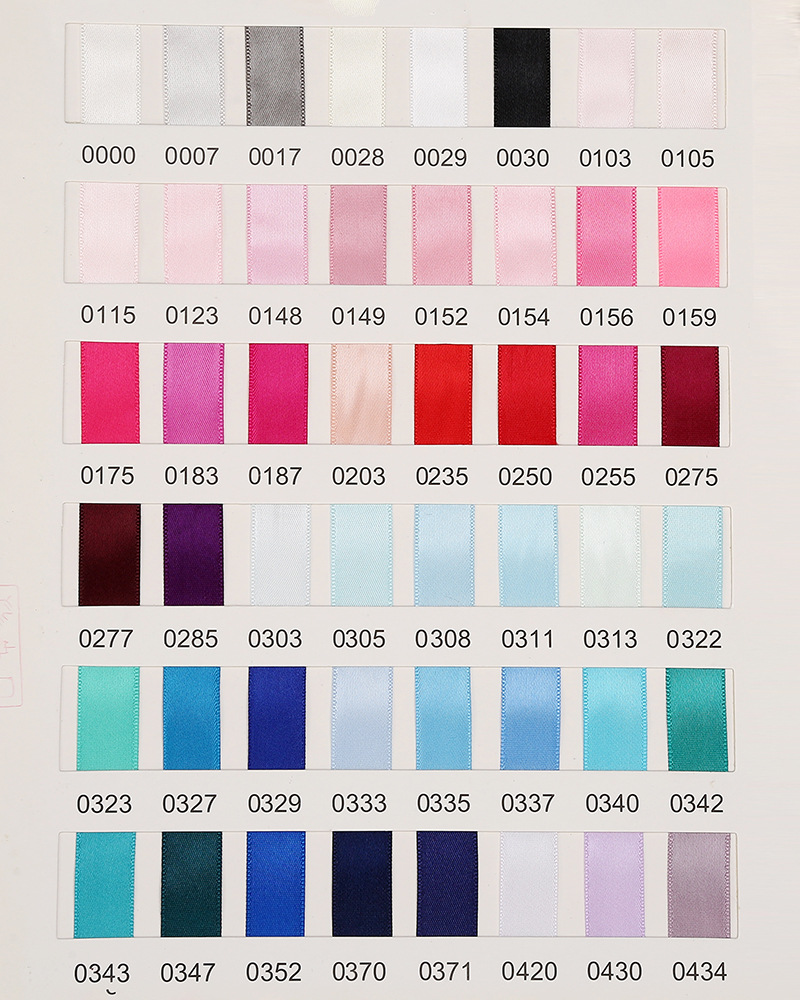 Dingxin single-sided polyester tape wholesale, colored woven tape, satin tape, diy handmade hair accessories, clothing gift boxes, packaging ribbons pic 11