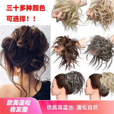 新款鱼线发帘假发长卷发接发片 可自由调节一片式无痕假发接发片详情18