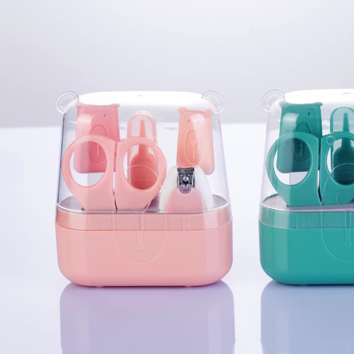 Five-piece nail clipper care set for infants and toddlers pic 4