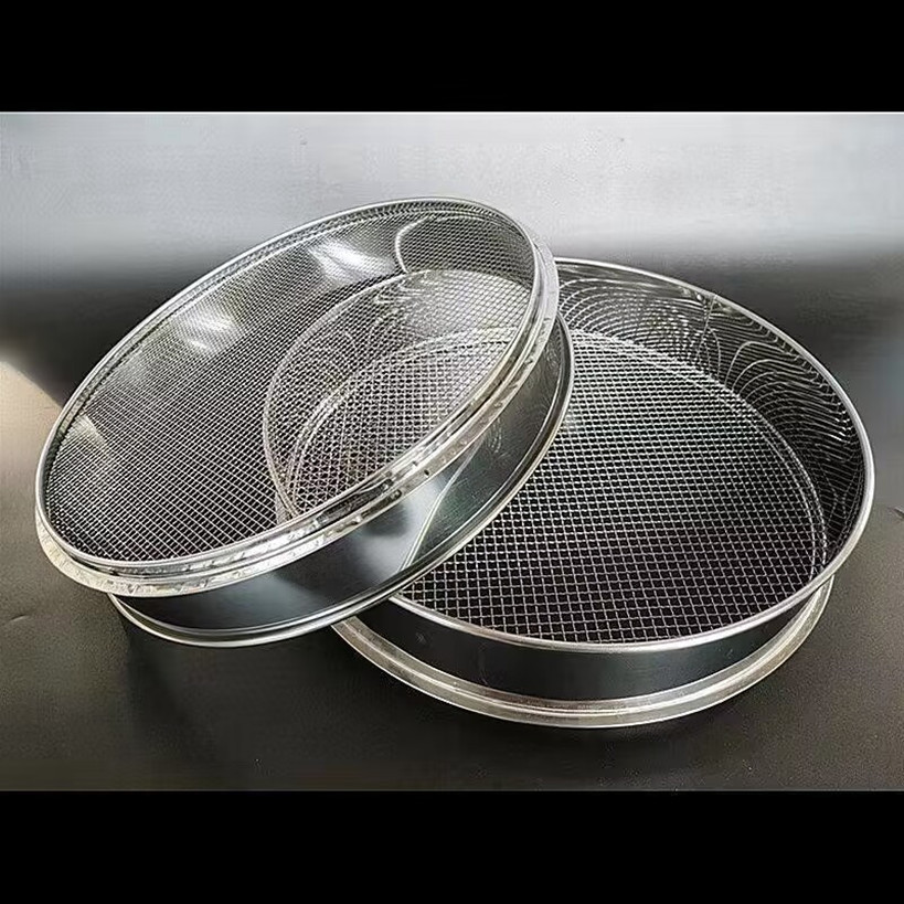 30 coarse mesh belt base surface, large flour sieve, stainless steel sieve, filter mesh with bottom support, corn sieve for baking pic 10