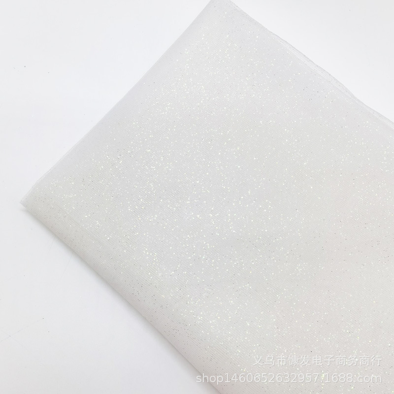 Gold-sprayed plain cloth, gold-powder net, gauze fabric, puffy skirt fabric, clothing, handicrafts, decorations, DIY flowers pic 11