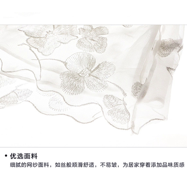 Factory direct sales of lace fabric, polyester full-width embroidered lace, water-soluble mesh fabric, full-width embroidered clothing accessories pic 12