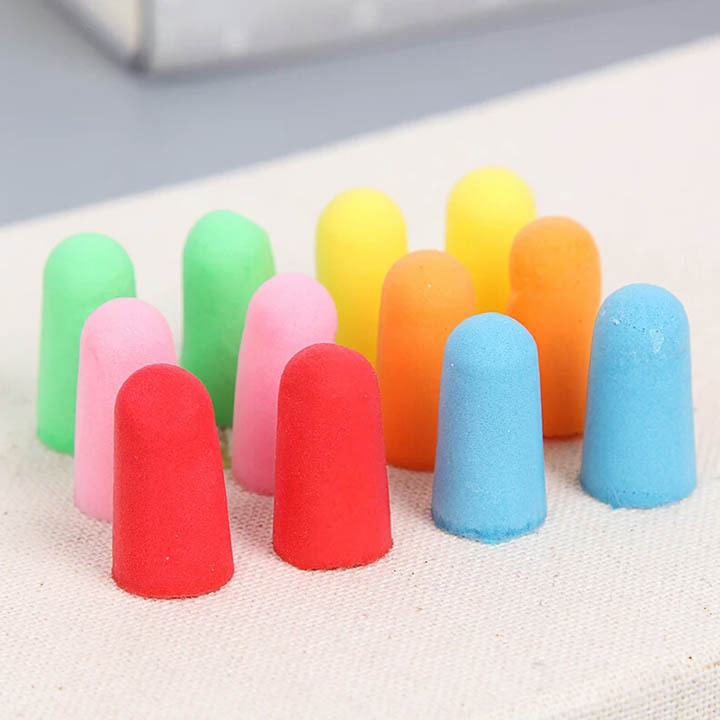 A3711 六副装隔音耳塞  通用 耳机线 耳机数码配件义乌10元店9.9详情1