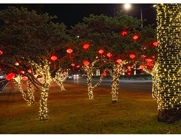 led小彩灯闪灯串灯满天星灯户外氛围灯露营挂树上星星灯串装饰灯详情15