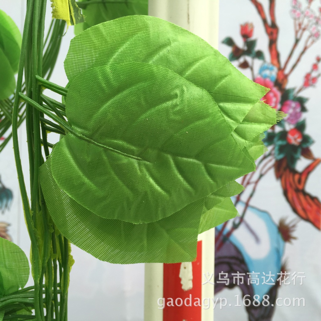 Artificial flowers, artificial lawns, artificial trees, artificial flowers, artificial lawns, artificial trees, no falling leaves, 20 large grape leaves, artificial vines, artificial grape leaves, silk fabric vines, artificial grapevines pic 18
