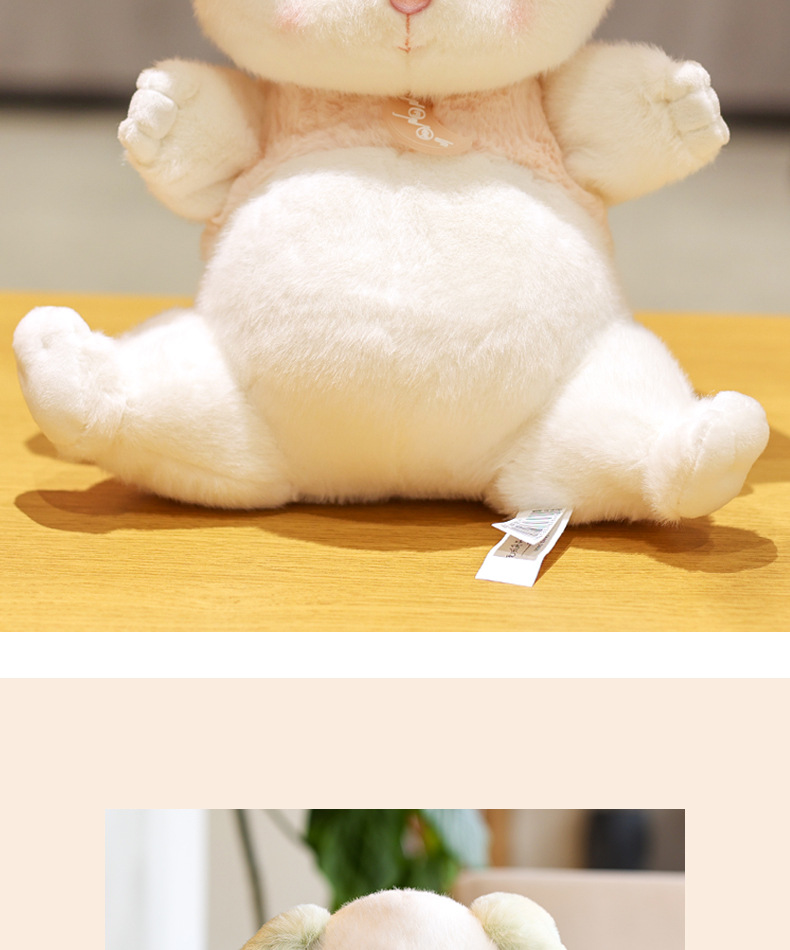 Wholesale of Duai Yutu plush toys, rabbit soothing dolls, pillow figurines, ring toss toys, claw machines and bed pressing dolls pic 8