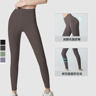 秋冬加绒保暖连体裤袜肉色水光袜芭比踩脚外穿面膜裤光腿神器批发详情3