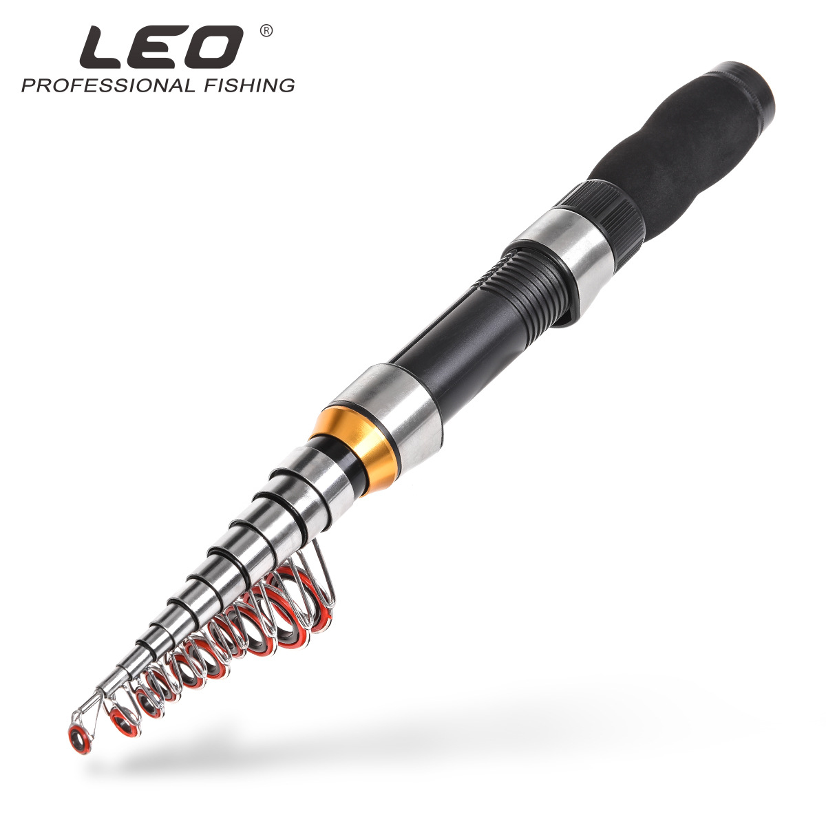 28049 LEO [Black Ultra-Short and Small Sea Fishing Rod] Mini sea fishing rod, Lure Ice Fishing rod Cross-border wholesale pic 4