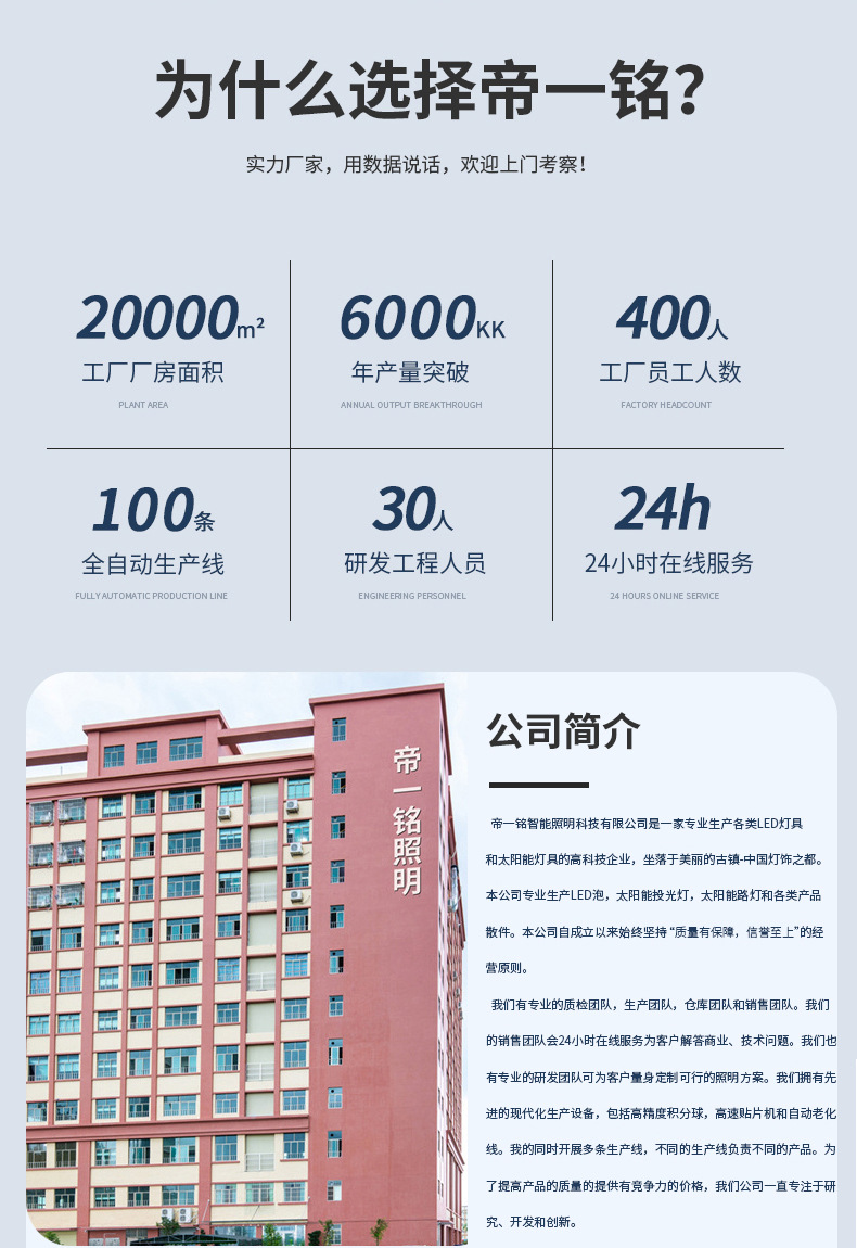 新款太阳能投光灯家用太阳能灯户外庭院灯led大功率太阳能路灯详情2