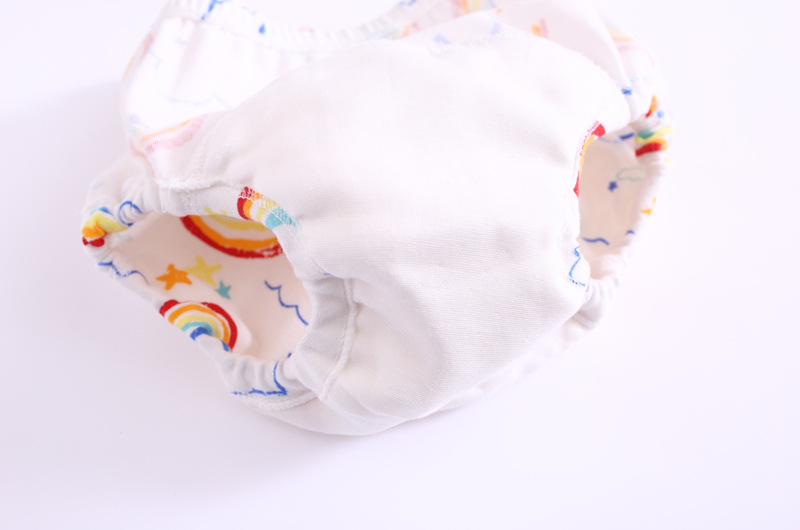 训练裤婴儿夏a类纯棉不夹屁屁宝宝尿布裤透气可洗入厕练习裤内裤详情25