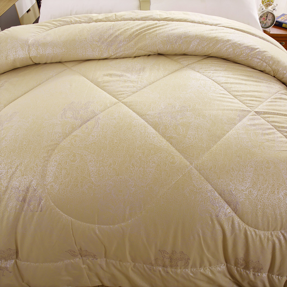 Camel hair quilts, gift quilts, factory direct sales, no hair loss, thickened camel hair quilts, traveling quilts, spring and autumn quilts wholesale pic 17