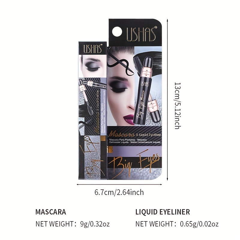 USHAS cross-border hot spot mascara and eyeliner Pen MA1088F pic 10