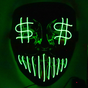 Illuminated Glasses, LED rice nails, voice-controlled bar party gifts, music night club atmosphere supplies, Neon Glasses pic 4