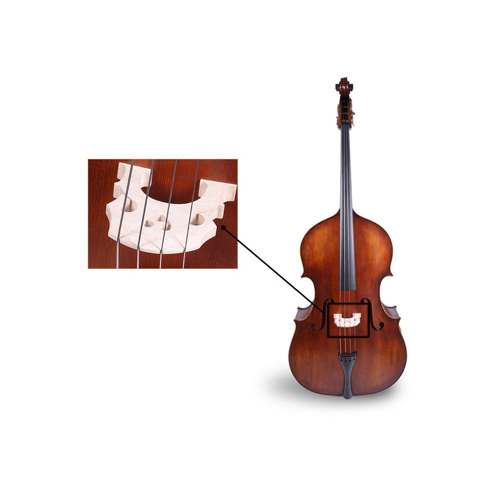 批发低音贝司琴码大贝司琴码马桥低音大提琴码3/4 /4 1/4 1/8 1/2详情2