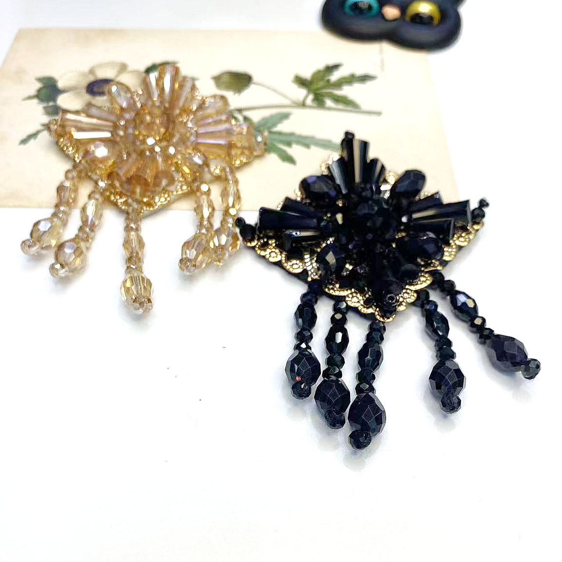 韩版水晶发饰配件发箍发夹发绳头饰配件鞋帽服饰辅料配件厂家直批详情7