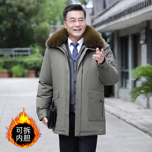 羽绒服男士国标冬季加厚保暖立领面包服潮牌宽松大码棉衣外套出口详情28