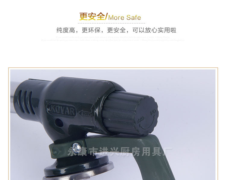 厂家直销户外气喷火枪 焊枪 便捷卡式喷枪 烧烤点炭喷火枪工具详情6