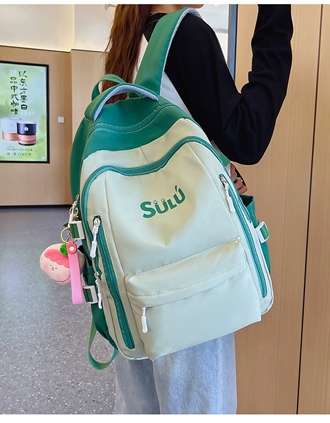森系书包初中女生高中学生背包小学生大学生旅行爆款双肩包大容量详情12