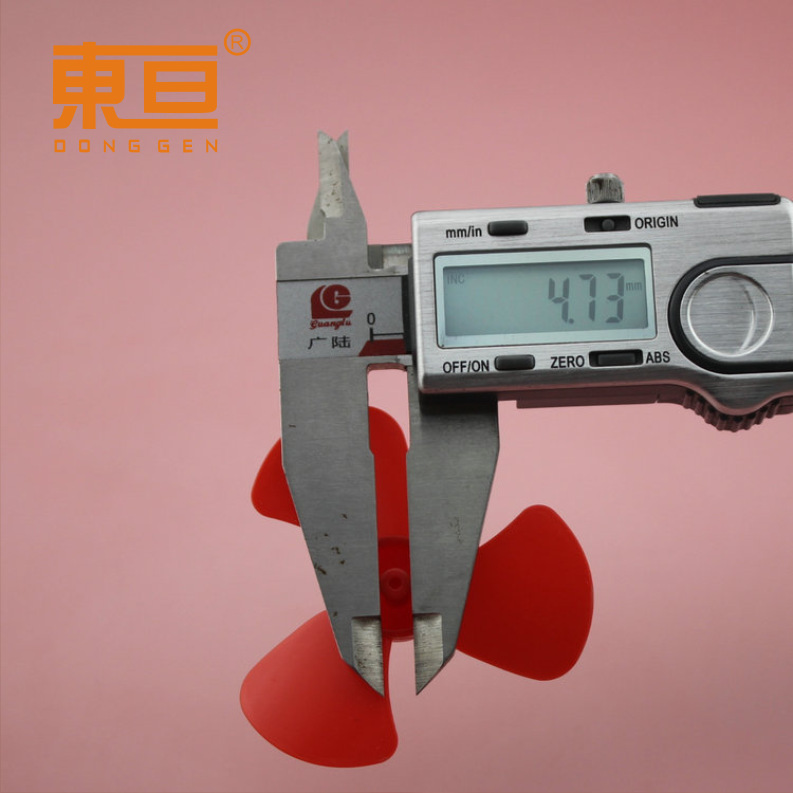 Φ603Y2A Red 60 three-blade propeller, fan blade, common paddle, technological building block parts pic 2