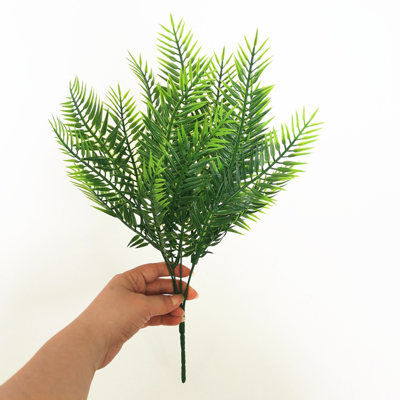 Artificial willow branches and leaves, interior decoration, wall-hung ceiling, artificial flower ornaments, artificial green plants, green vines, photography props pic 12