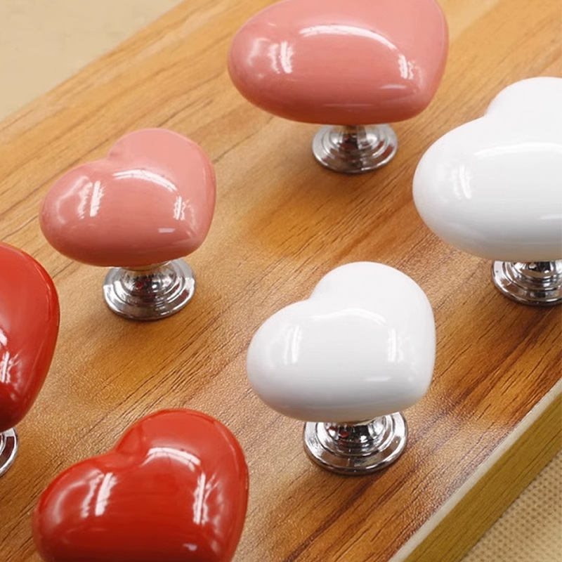 卡通彩色心形马桶按压器创意卫生间马桶水箱按钮辅助器时尚爱心按钮详情4