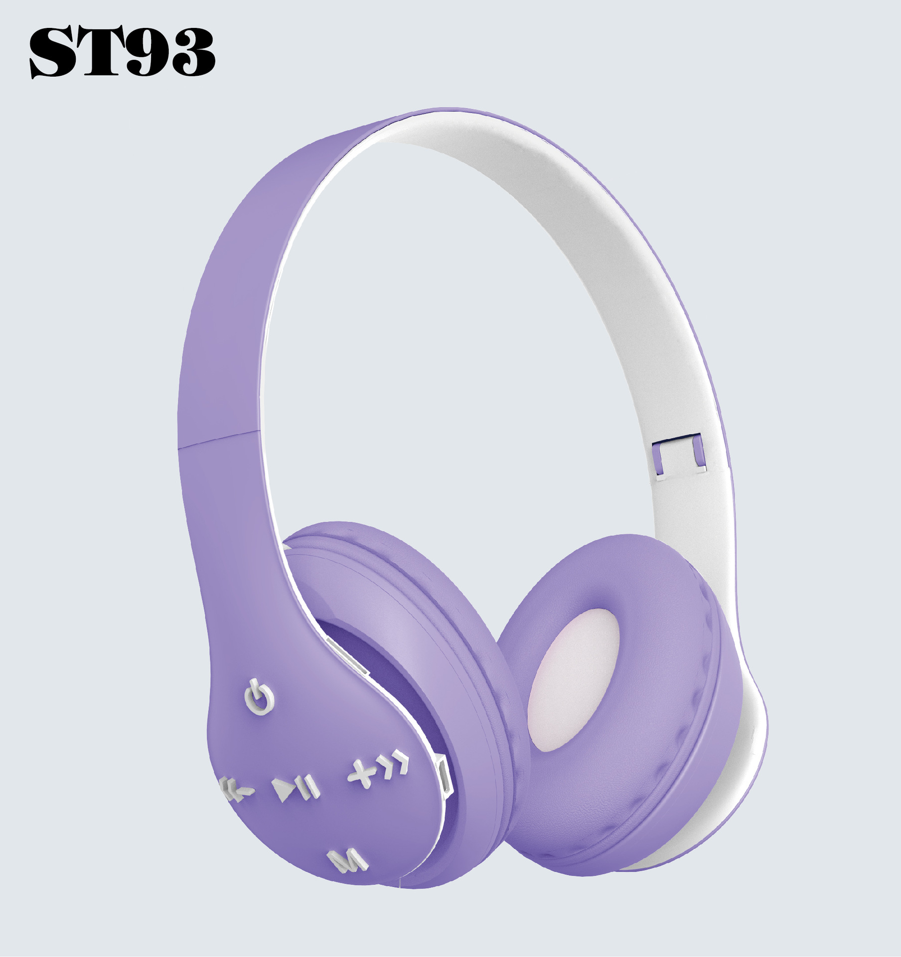 Новые беспроводные bluetooth наушники с головными головками 5.1 ST93 сложенные атласные наушники макаллона pic 4