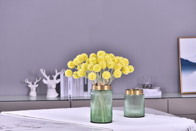 High-quality artificial flowers of windmill chrysanthemum in stock, windmill flower, pine, insect fruit, living room, wedding decoration, flower arrangement art, windmill fruit pic 12