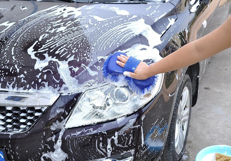 Factory wholesale car wash sponge blocks, car cleaning gloves, car wash tools, car cleaning cloths, car wash sponges pic 24
