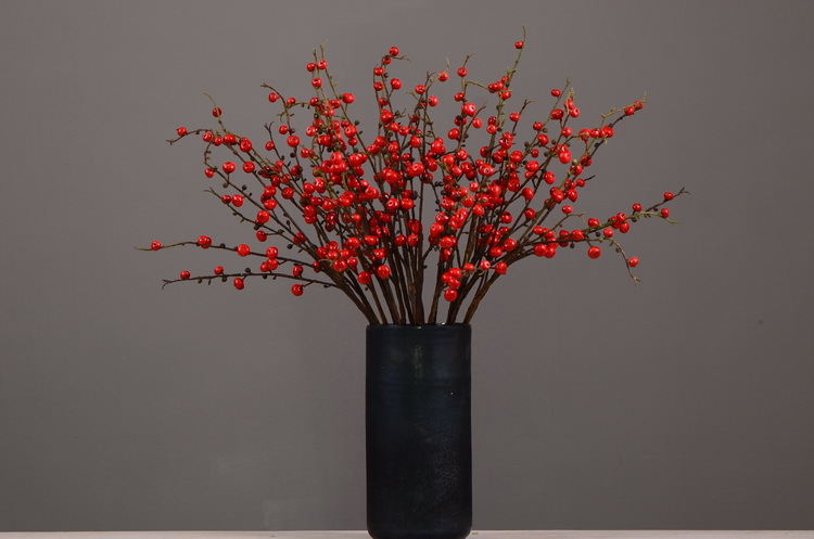 Artificial rosehip, artificial plant fruit, berry, American decorative floral arrangement materials, photography props pic 7