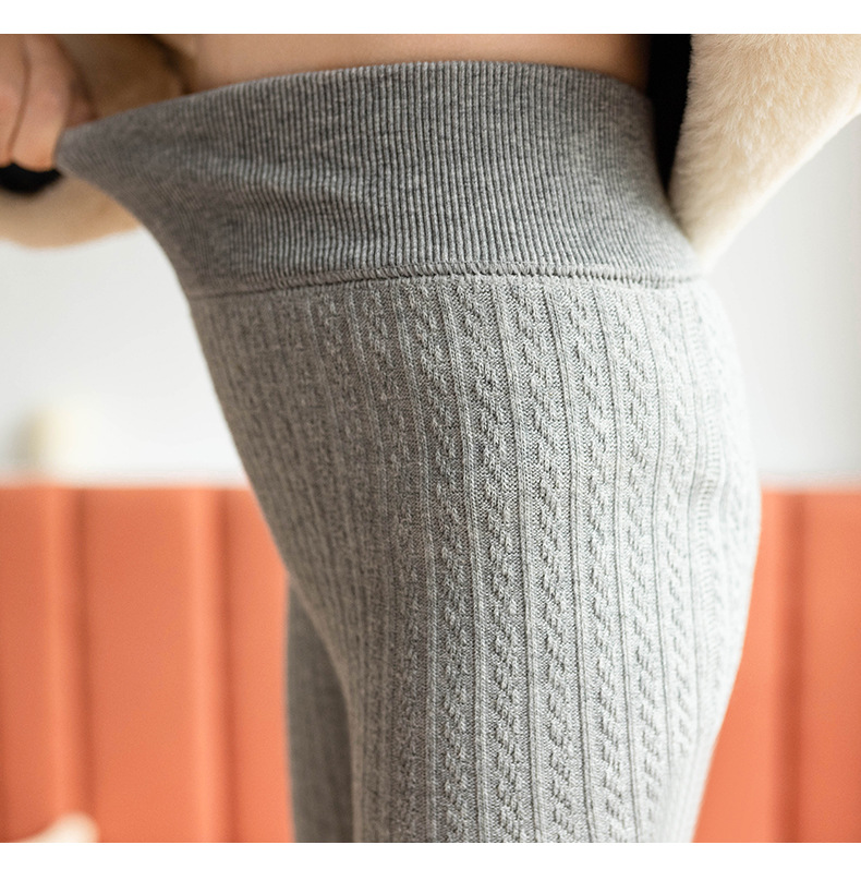 儿童加绒打底裤秋冬女童舞蹈袜新生儿小童保暖棉裤连脚百搭连裤袜详情14