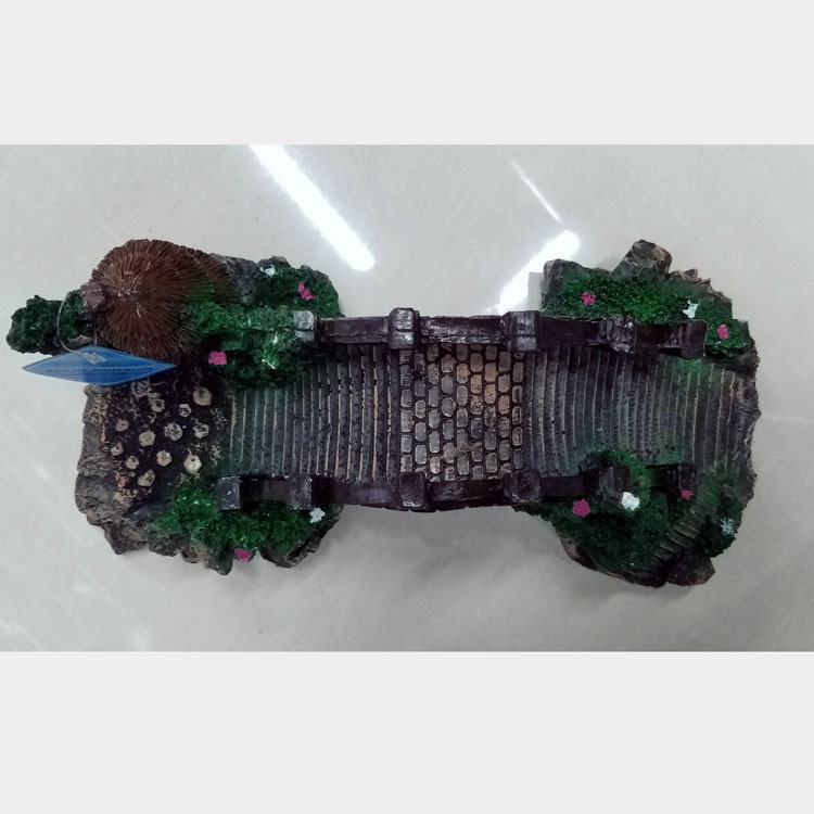 宝杰水族树脂装饰工艺品 台阶凳仿真桥造景批发详情26