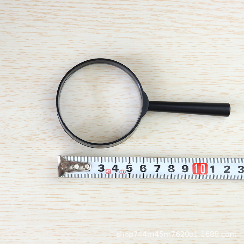 60mm magnifying glass for elderly people to read, plastic magnifying glass, optical amplifier, one-yuan department store special batch pic 1