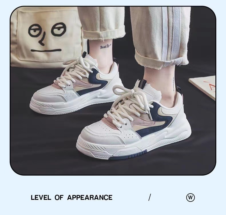 秋冬新款厚底休闲鞋学院风潮流时尚运动板鞋学生百搭潮流板鞋女款详情21