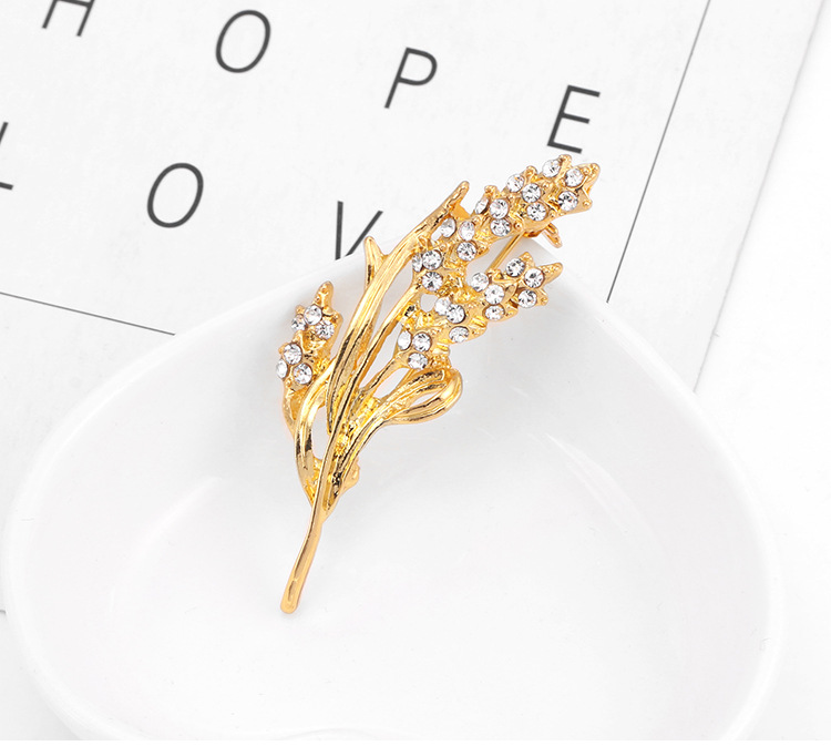 新款同款山茶花胸针字母防走光五角星胸花蜜别针配饰批发详情12