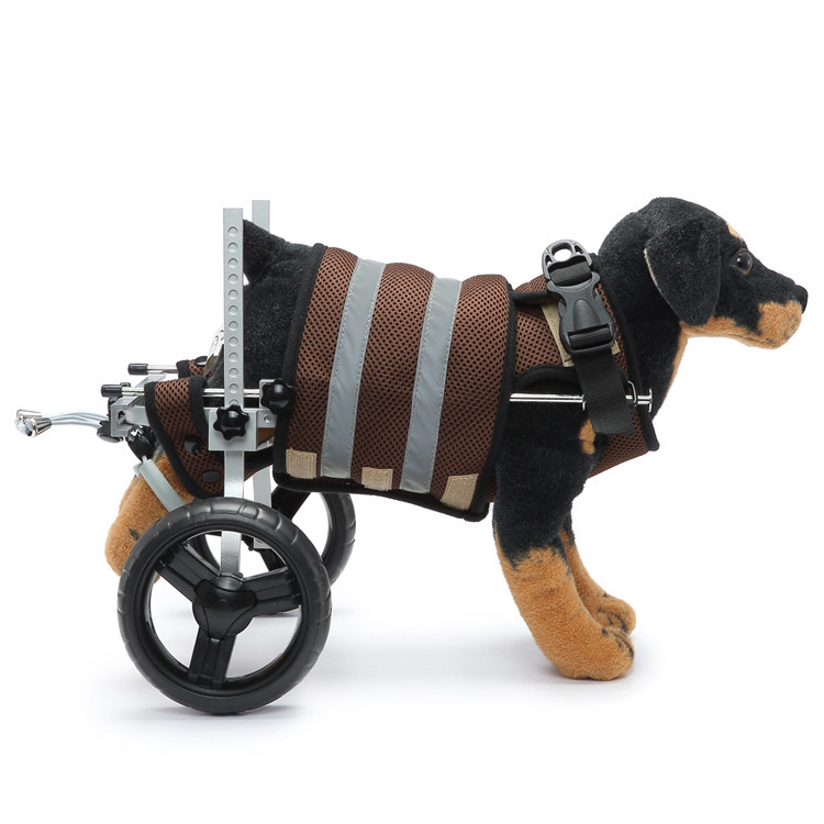 Pet supplies: Pet dog rehabilitation walking assistance vehicle, puppy disability vehicle, pet two-wheeled mobility scooter, pet stroller pic 75