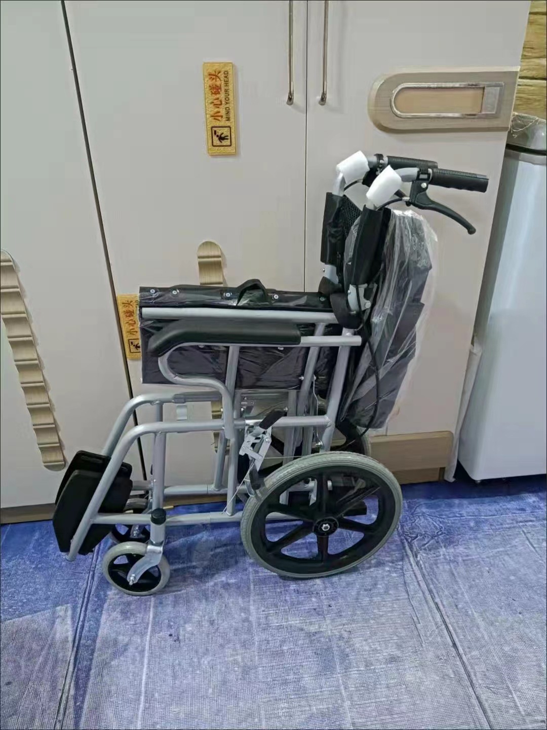 16寸折叠轮椅后轮，轮椅一体轮，16寸轮椅一体轮，轮椅轮子详情8