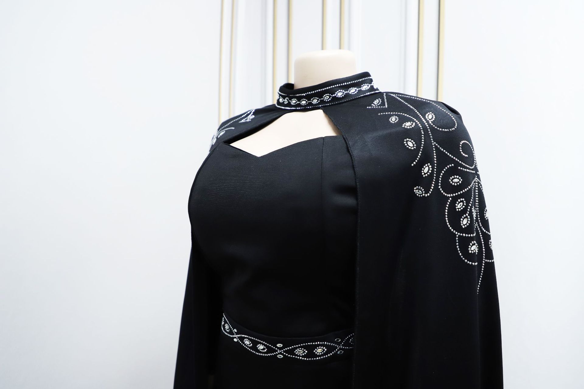 Dubai 2024 Saudi Arabian dress, cross-border Middle East Arab clothing, diamond-encrusted dress, long robe skirt pic 39