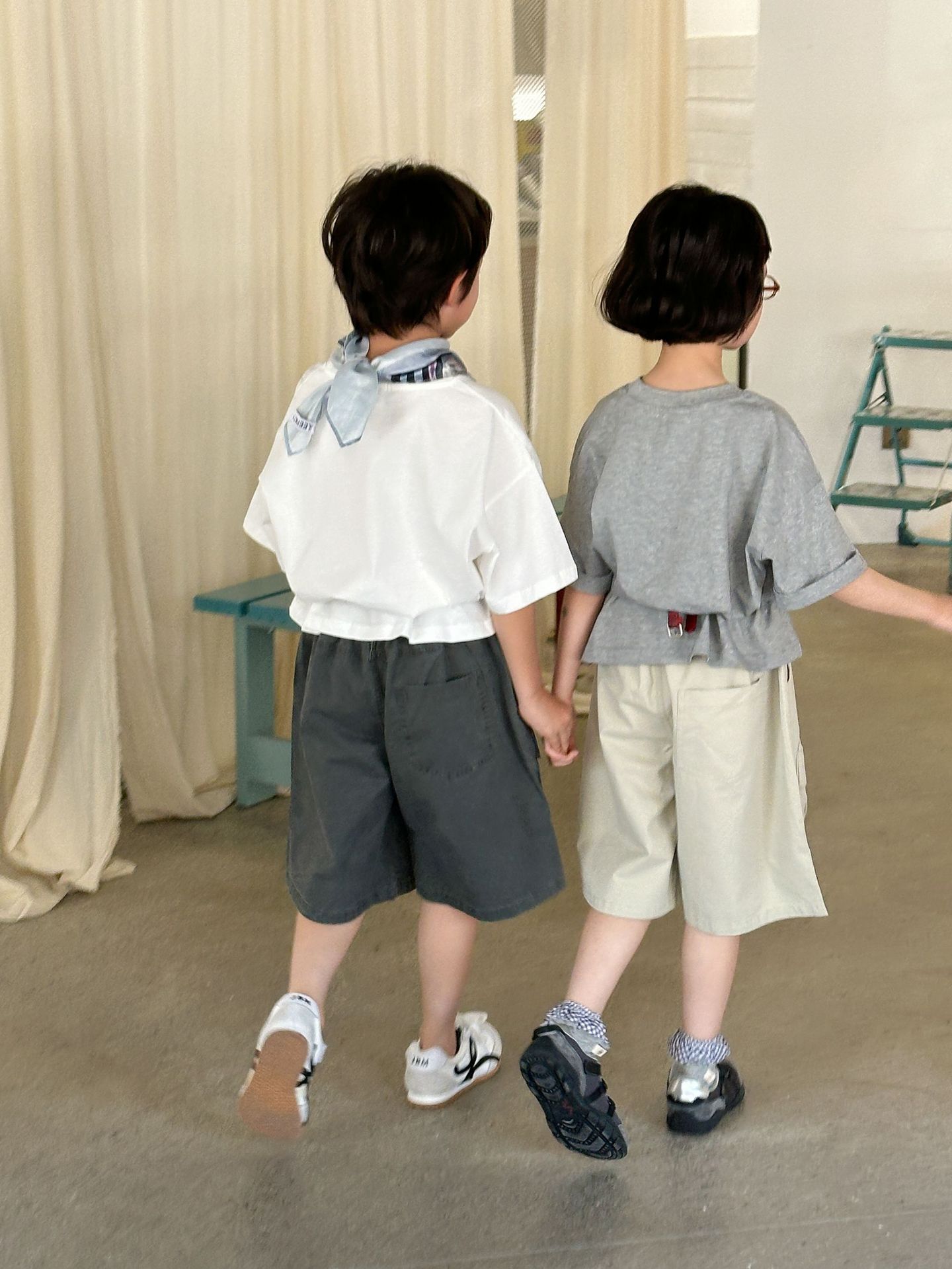 韩国童装短袖25夏季新款儿童可爱狗狗印花t恤男女童休闲百搭上衣详情18