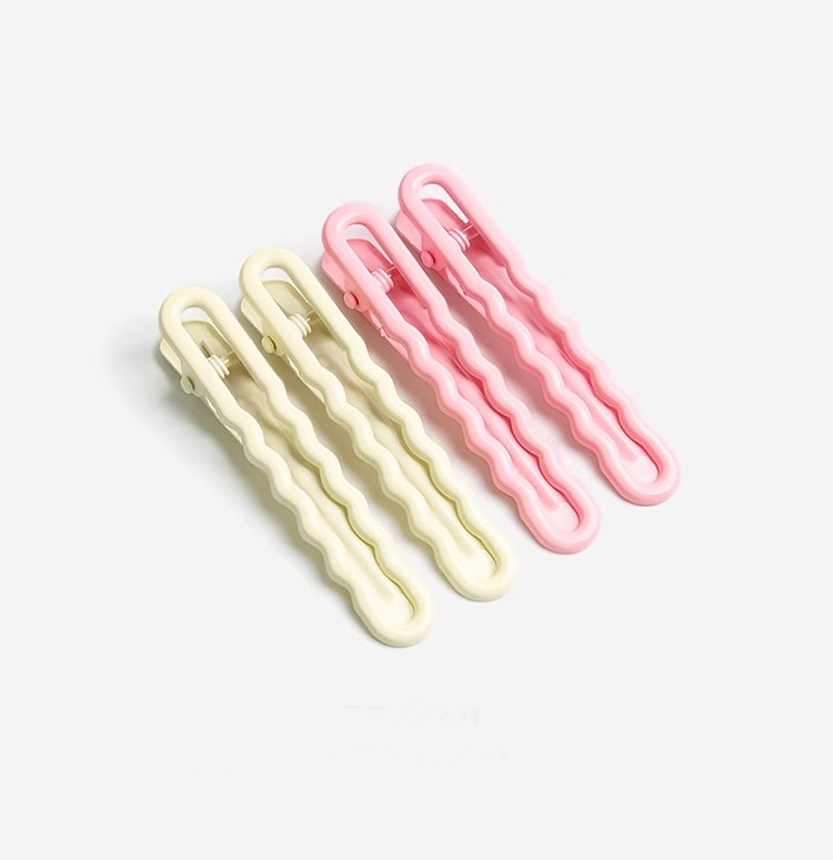 Dopamine color hair clips, wave clips, broken hair clips, bangs clips, seamless, straight clips, non-damaging hair accessories, headwear, students pic 9