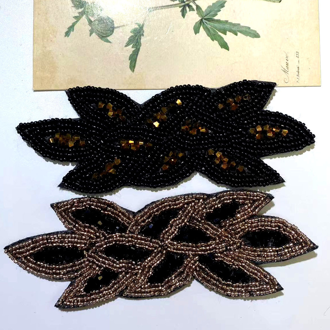 欧美热销款发箍配件气质复古发饰配件手工串珠水晶配饰厂家直销批详情9