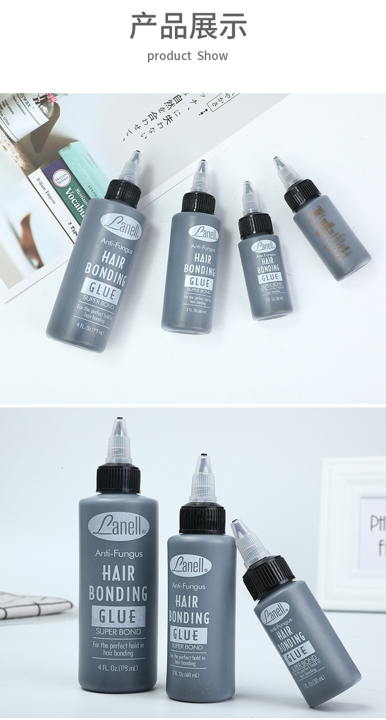 False hair curtain glue, wig hair extension tools, quick hair extension ecological glue, eyelash makeup glue, hair extension ecological glue pic 7