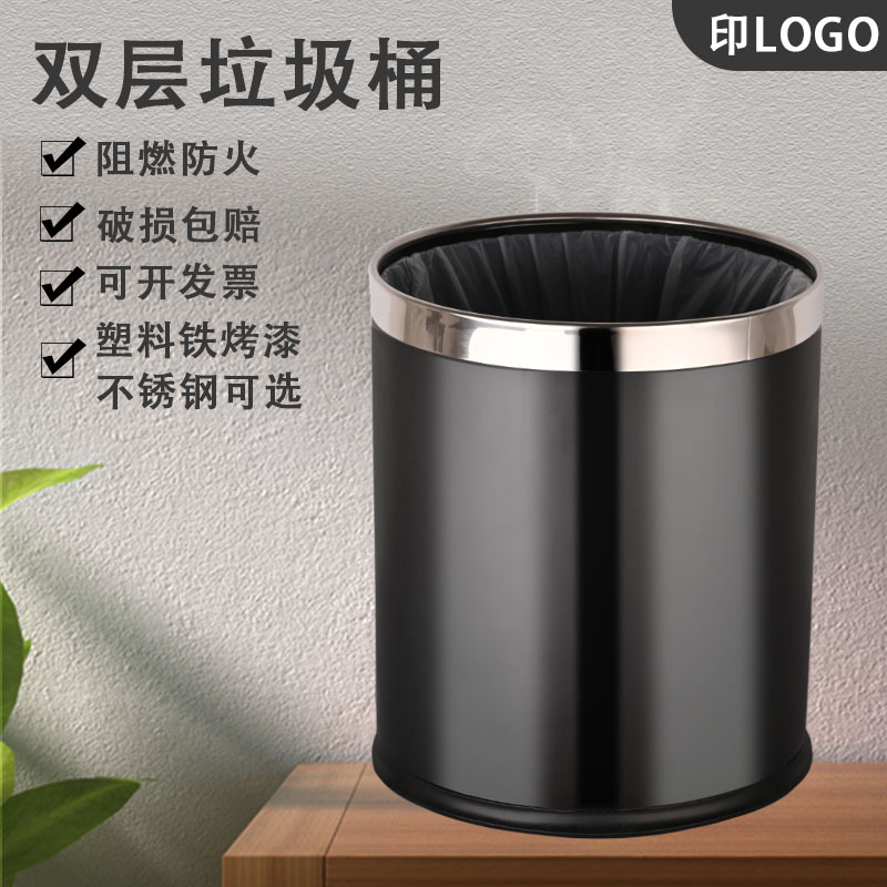 酒店大号垃圾袋物业超大垃圾袋大桶专用平口式商用厚实大垃圾袋详情4