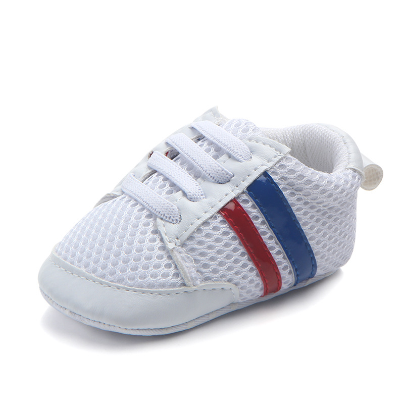 Wholesale spring and autumn breathable mesh baby shoes, soft-soled anti-slip baby walking shoes, casual 0842 pic 10